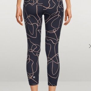 Sweaty Betty Blue and Pink Women's Leggings